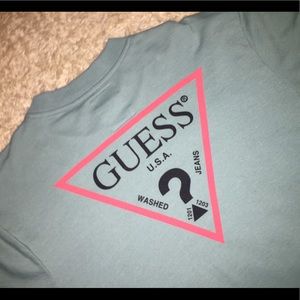 Green GUESS pullover